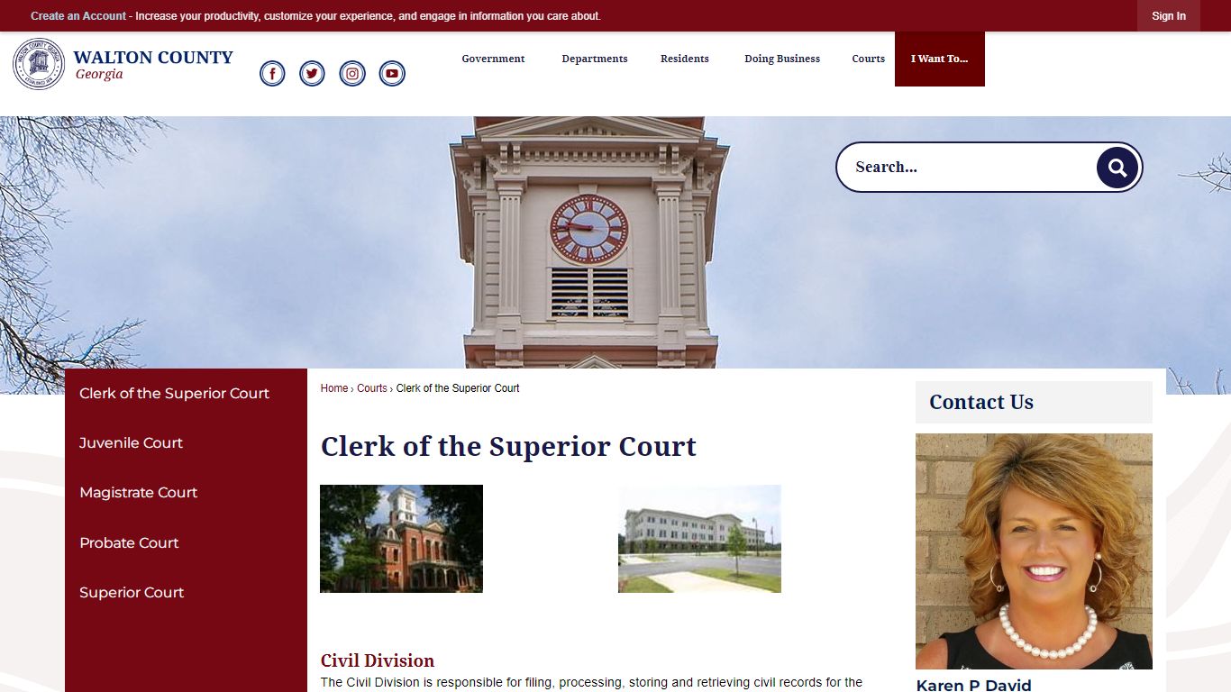 Clerk of the Superior Court | Walton County, GA