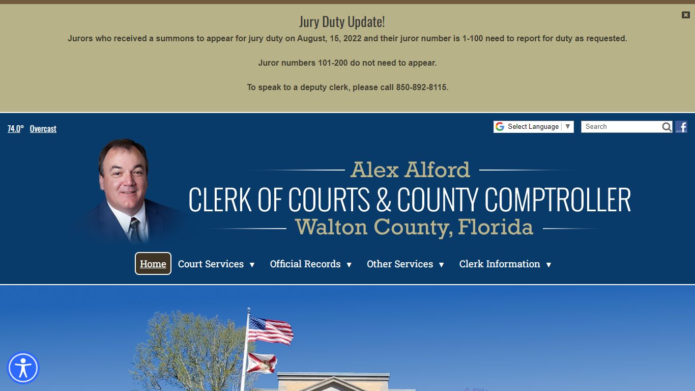 Walton County Clerk of Courts & Comptroller